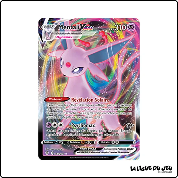 Ultra - Pokemon - Évolution Céleste - Mentali VMAX 65/203