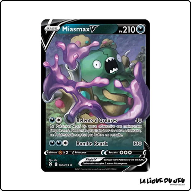 Ultra - Pokemon - Évolution Céleste - Miasmax V 100/203