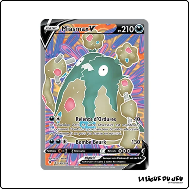 Ultra - Pokemon - Évolution Céleste - Miasmax V 190/203