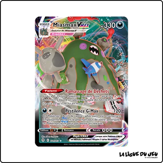 Ultra - Pokemon - Évolution Céleste - Miasmax VMAX 101/203