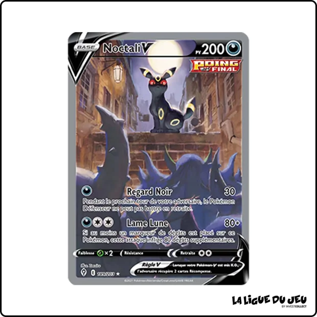 Ultra - Pokemon - Évolution Céleste - Noctali V 189/203