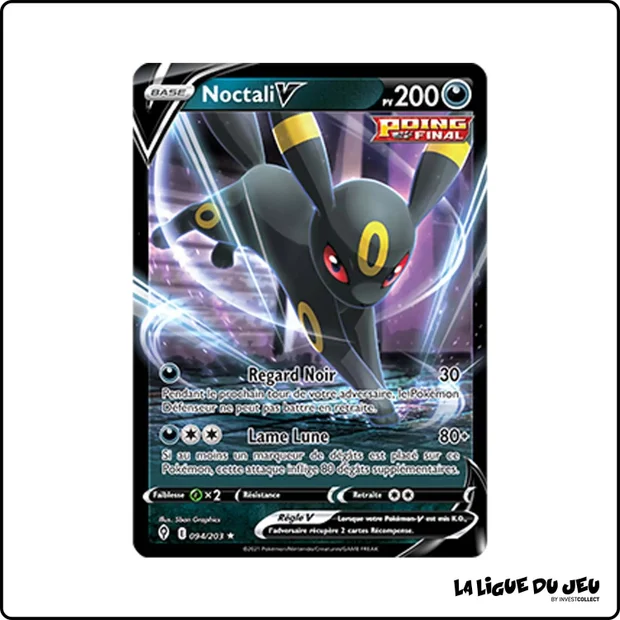 Ultra - Pokemon - Évolution Céleste - Noctali V 94/203