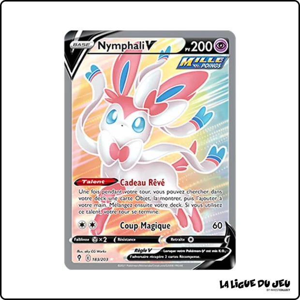 Ultra - Pokemon - Évolution Céleste - Nymphali V 183/203