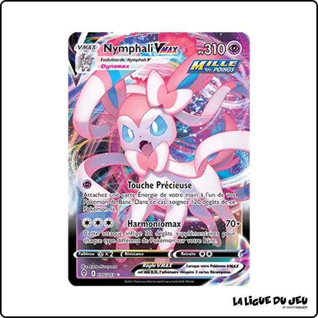 Ultra - Pokemon - Évolution Céleste - Nymphali VMAX 75/203