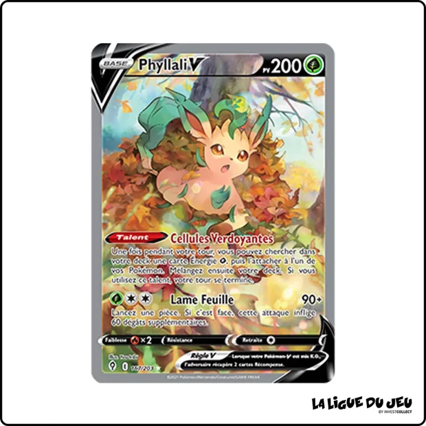 Ultra - Pokemon - Évolution Céleste - Phyllali V 167/203