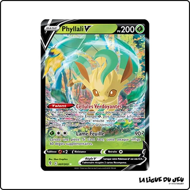Ultra - Pokemon - Évolution Céleste - Phyllali V 7/203