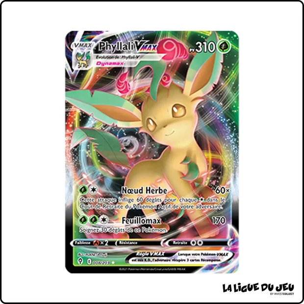 Ultra - Pokemon - Évolution Céleste - Phyllali VMAX 8/203
