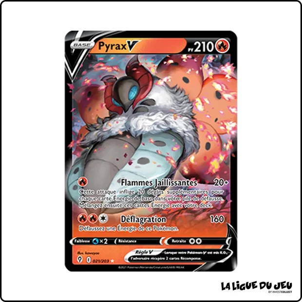 Ultra - Pokemon - Évolution Céleste - Pyrax V 21/203