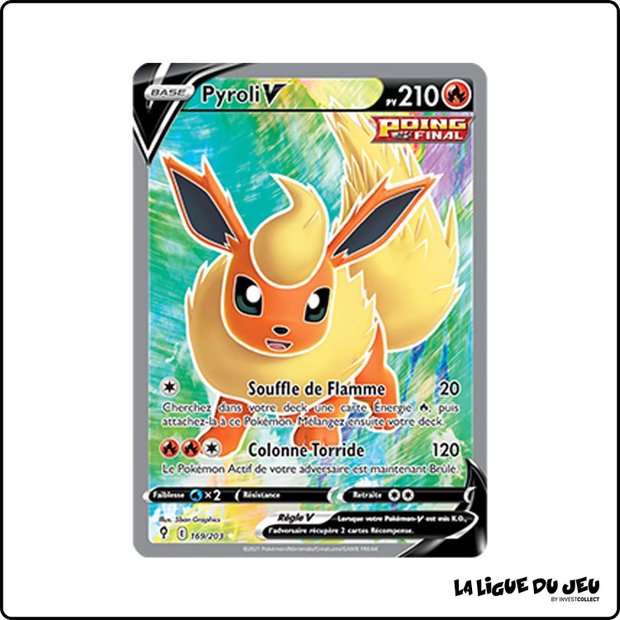 Ultra - Pokemon - Évolution Céleste - Pyroli V 169/203