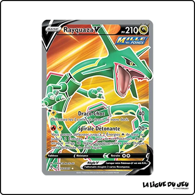 Ultra - Pokemon - Évolution Céleste - Rayquaza V 193/203