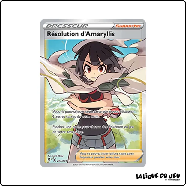 Ultra - Pokemon - Évolution Céleste - Résolution d'Amaryllis 203/203