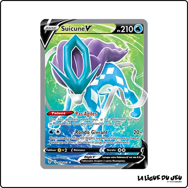 Ultra - Pokemon - Évolution Céleste - Suicune V 173/203