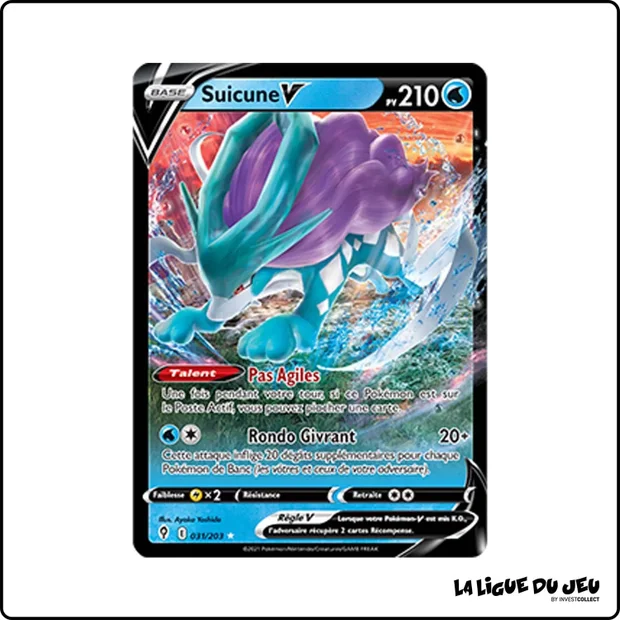 Ultra - Pokemon - Évolution Céleste - Suicune V 31/203