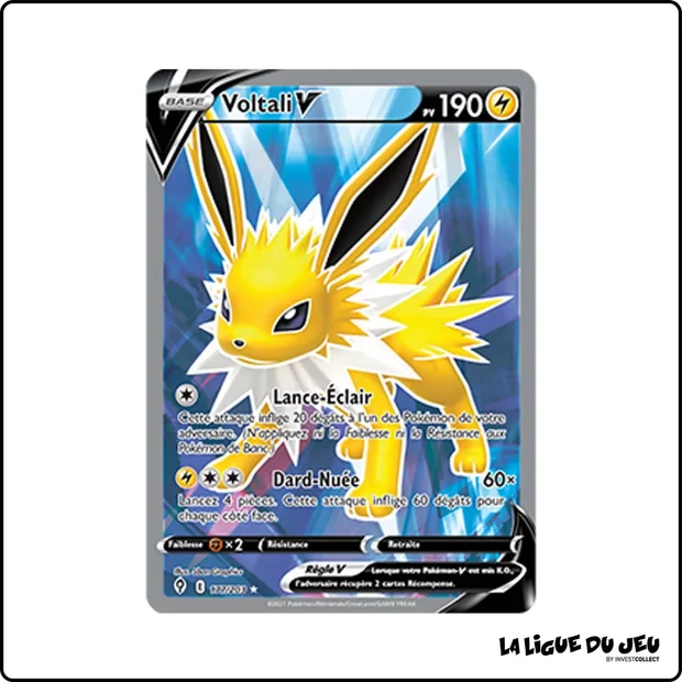 Ultra - Pokemon - Évolution Céleste - Voltali V 177/203