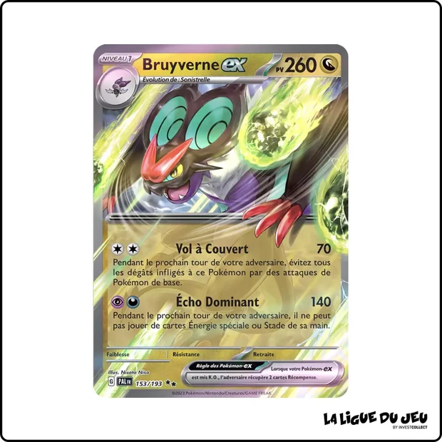 Ultra - Pokemon - Évolutions à Paldea - Bruyverne-ex 153/193