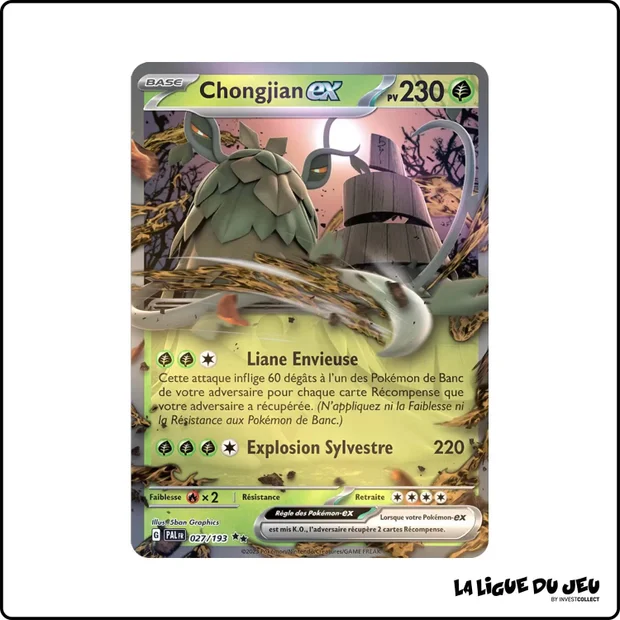 Ultra - Pokemon - Évolutions à Paldea - Chongjian-ex 27/193