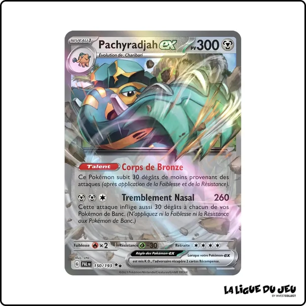 Ultra - Pokemon - Évolutions à Paldea - Pachyradjah-ex 150/193