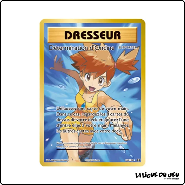 Ultra - Pokemon - Évolutions - Détermination d'Ondine 108/108