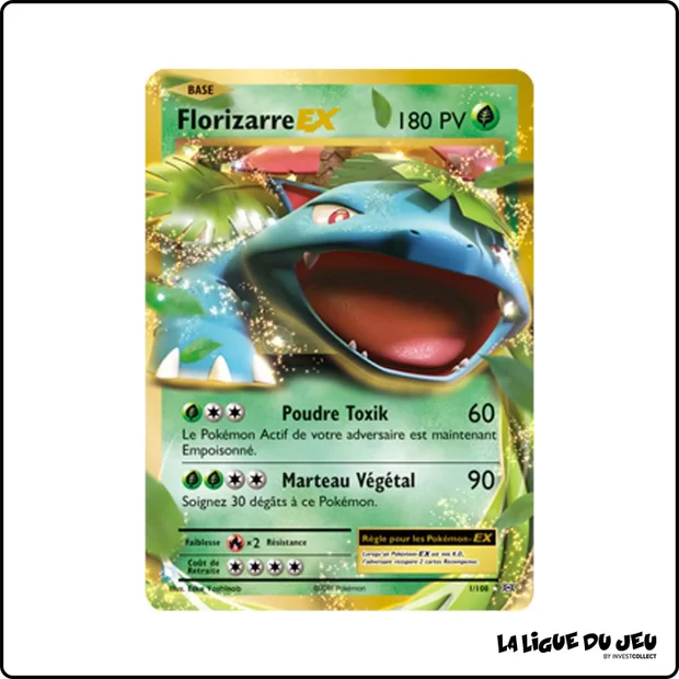 Ultra - Pokemon - Évolutions - Florizarre EX 1/108