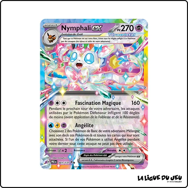 Ultra - Pokemon - Évolutions Prismatiques - Nymphali ex 41/131