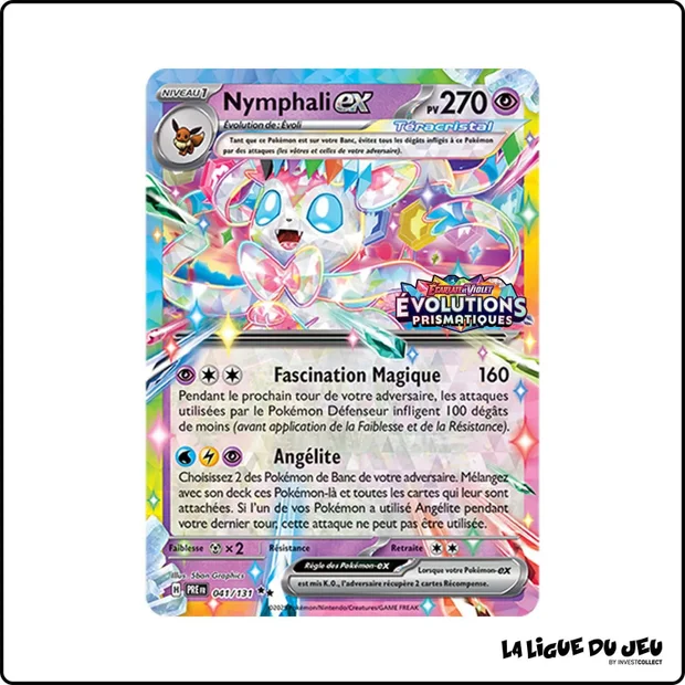 Ultra - Pokemon - Évolutions Prismatiques - Nymphali ex 41/131