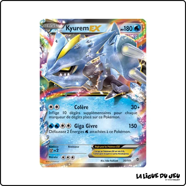 Ultra - Pokemon - Explosion Plasma - Kyurem EX 30/101