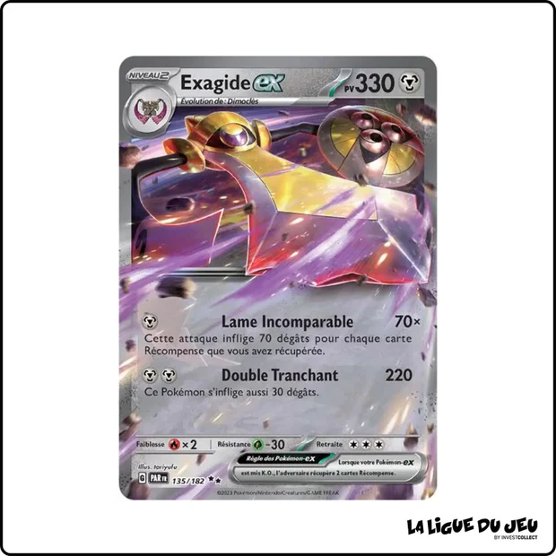 Ultra - Pokemon - Faille Paradoxe - Exagide-ex 135/182