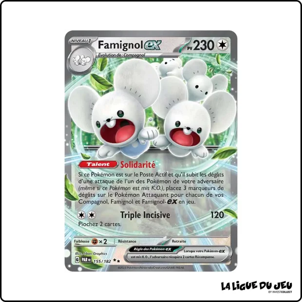 Ultra - Pokemon - Faille Paradoxe - Famignol-ex 155/182