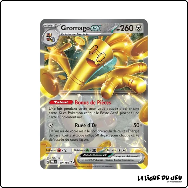 Ultra - Pokemon - Faille Paradoxe - Gromago-ex 139/182