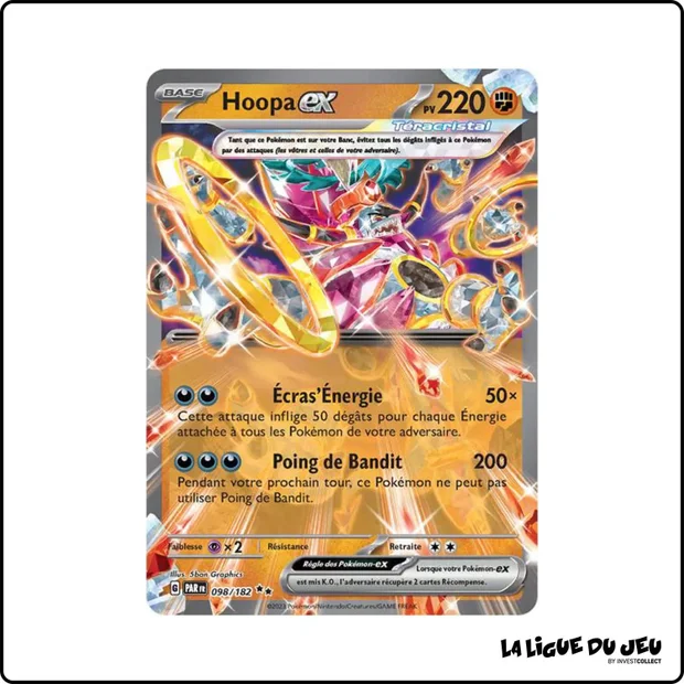 Ultra - Pokemon - Faille Paradoxe - Hoopa-ex 98/182