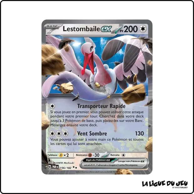 Ultra - Pokemon - Faille Paradoxe - Lestombaile-ex 156/182