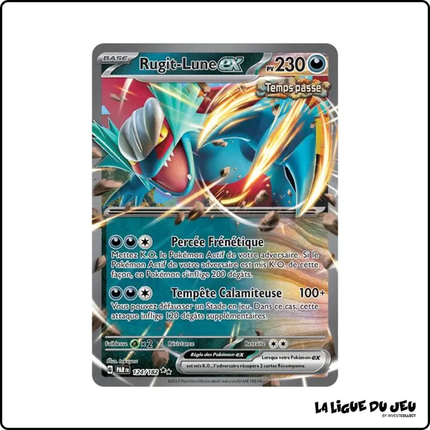 Ultra - Pokemon - Faille Paradoxe - Rugit-Lune-ex 124/182