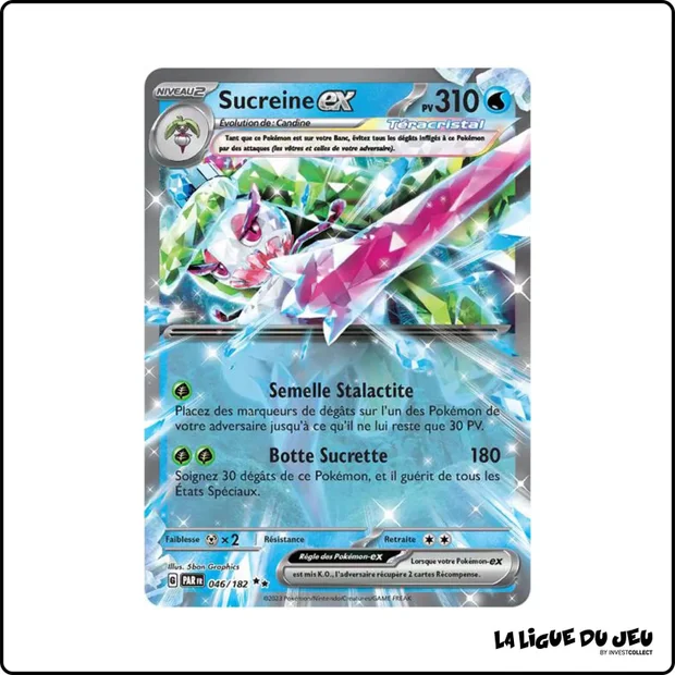 Ultra - Pokemon - Faille Paradoxe - Sucreine-ex 46/182