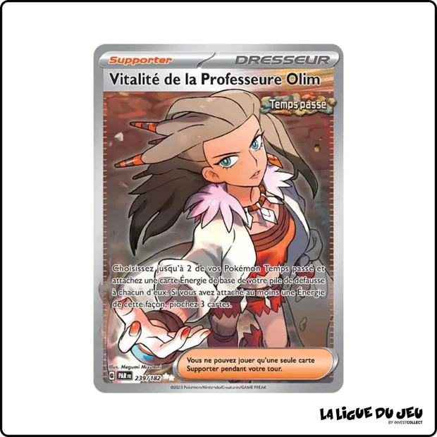 Ultra - Pokemon - Faille Paradoxe - Vitalité de la Professeure Olim 239/182