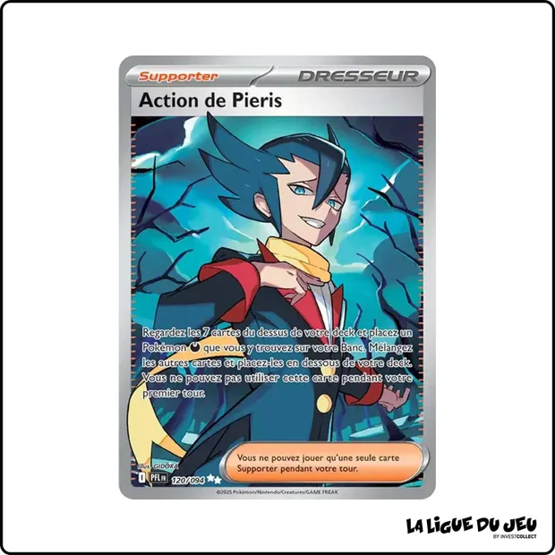 Ultra - Pokemon - Flammes Fantasmagoriques - Action de Pieris 120/94