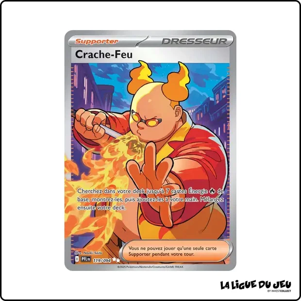 Ultra - Pokemon - Flammes Fantasmagoriques - Crache-Feu 119/94
