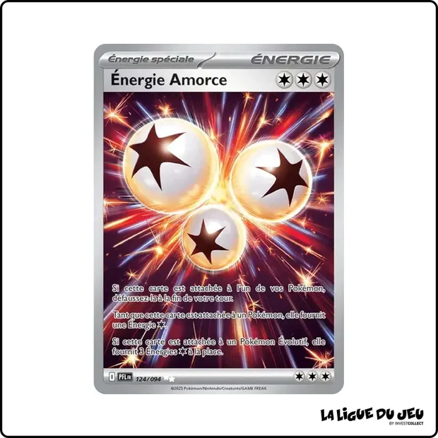 Ultra - Pokemon - Flammes Fantasmagoriques - Energie Amorce 124/94