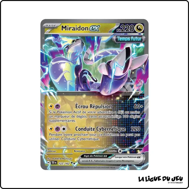 Ultra - Pokemon - Forces Temporelles - Miraidon-ex 122/162