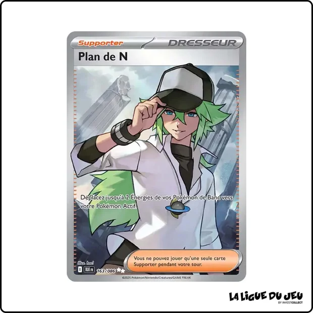 Ultra - Pokemon - Foudre Noire - Plan de N 163/86