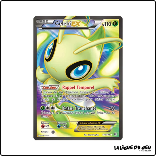 Ultra - Pokemon - Frontières Franchies - Celebi EX 141/149