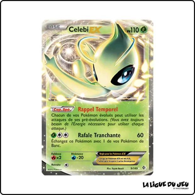 Ultra - Pokemon - Frontières Franchies - Celebi-EX 9/149