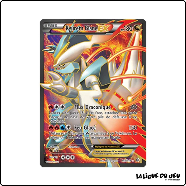 Ultra - Pokemon - Frontières Franchies - Kyurem Blanc EX 146/149