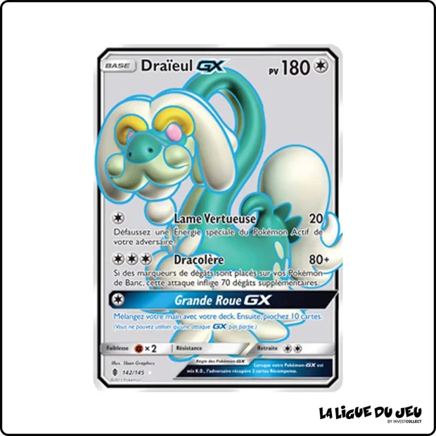 Ultra - Pokemon - Gardiens Ascendants - Draïeul GX 142/145