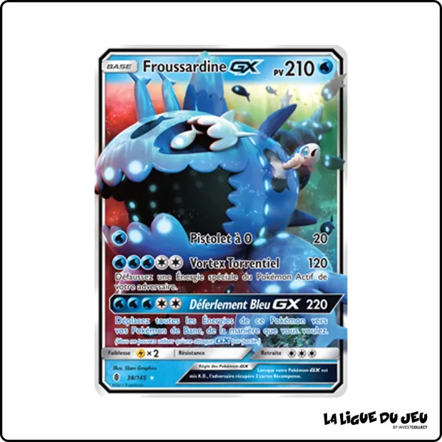 Ultra - Pokemon - Gardiens Ascendants - Froussardine GX 38/145