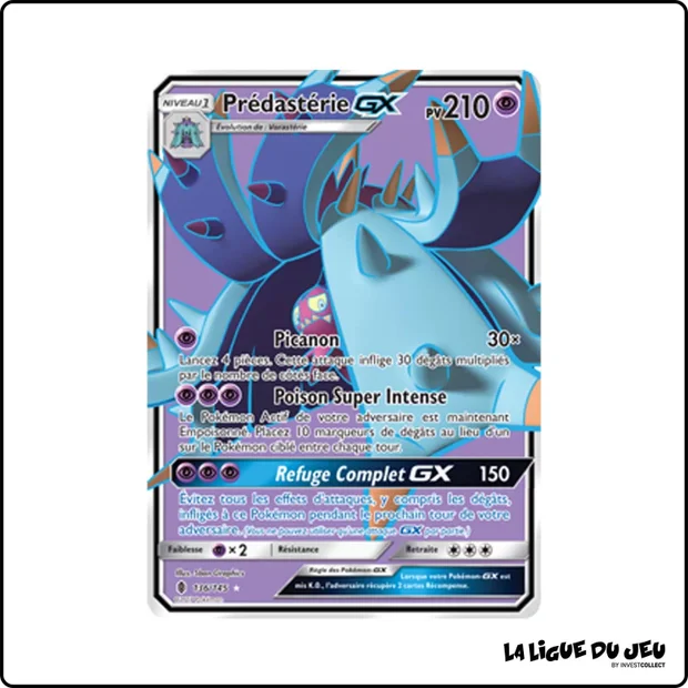 Ultra - Pokemon - Gardiens Ascendants - Prédastérie GX 136/145
