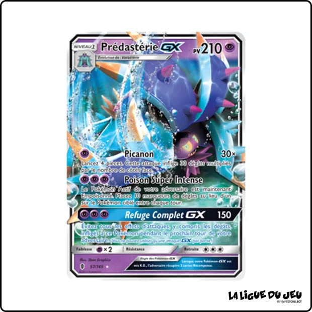 Ultra - Pokemon - Gardiens Ascendants - Prédastérie GX 57/145