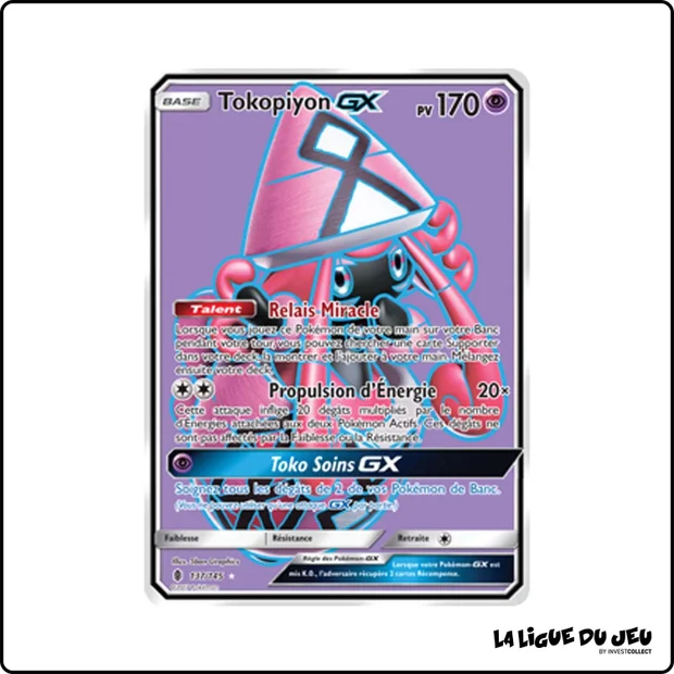 Ultra - Pokemon - Gardiens Ascendants - Tokopiyon GX 137/145