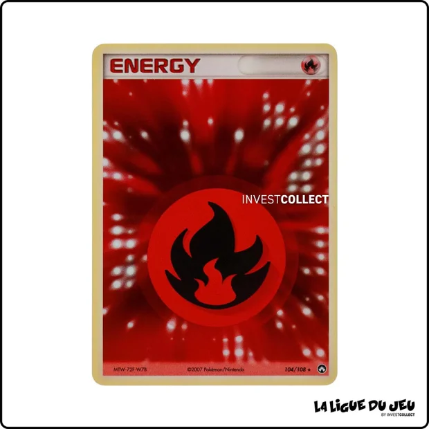 Ultra - Pokemon - Gardiens du Pouvoir - Énergie Feu 104/108