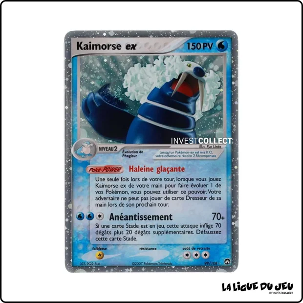 Ultra - Pokemon - Gardiens du Pouvoir - Kaimorse ex 99/108