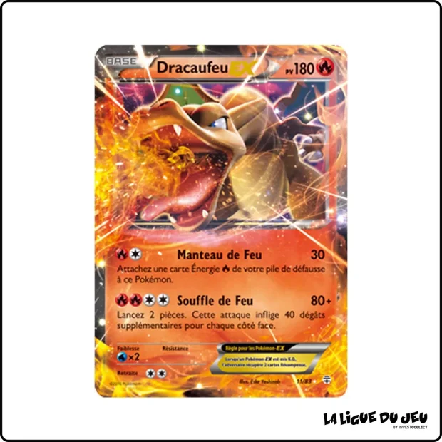 Ultra - Pokemon - Générations - Dracaufeu EX 11/83